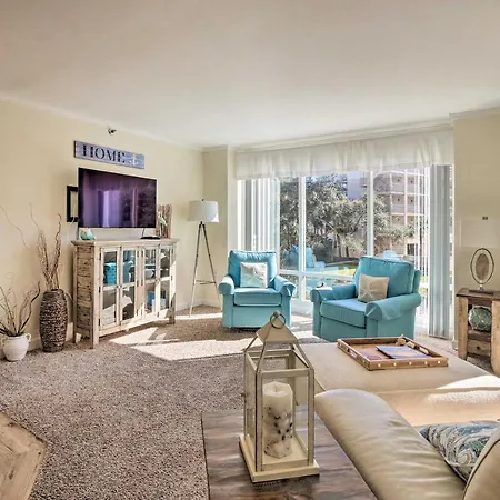 Palmetto Dunes Villa With Lagoon And Fountain Views
